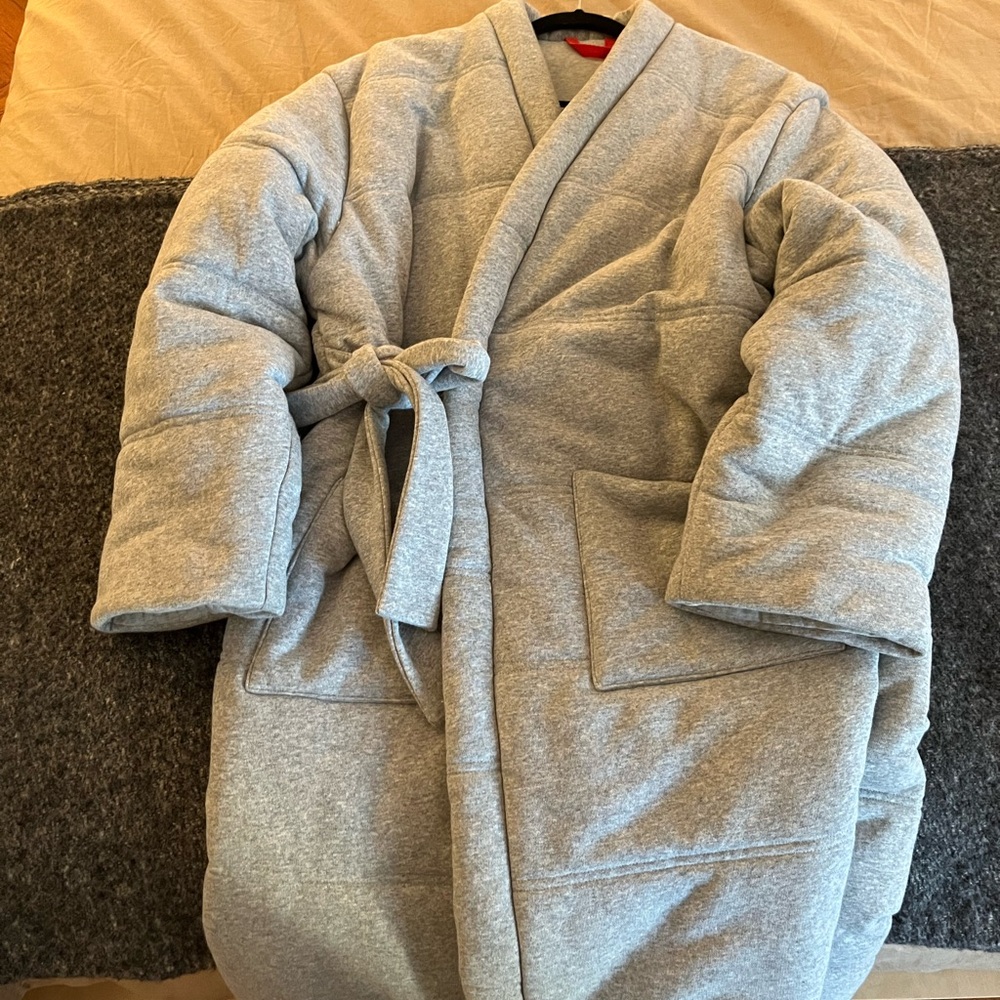 Off Hours Housecoat Robe Grey OS